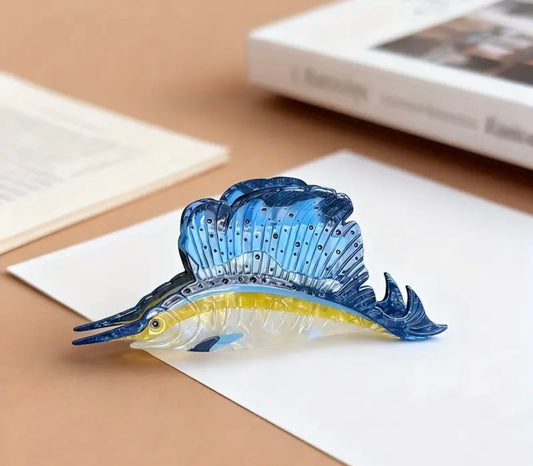 Swordfish Hair Clip
