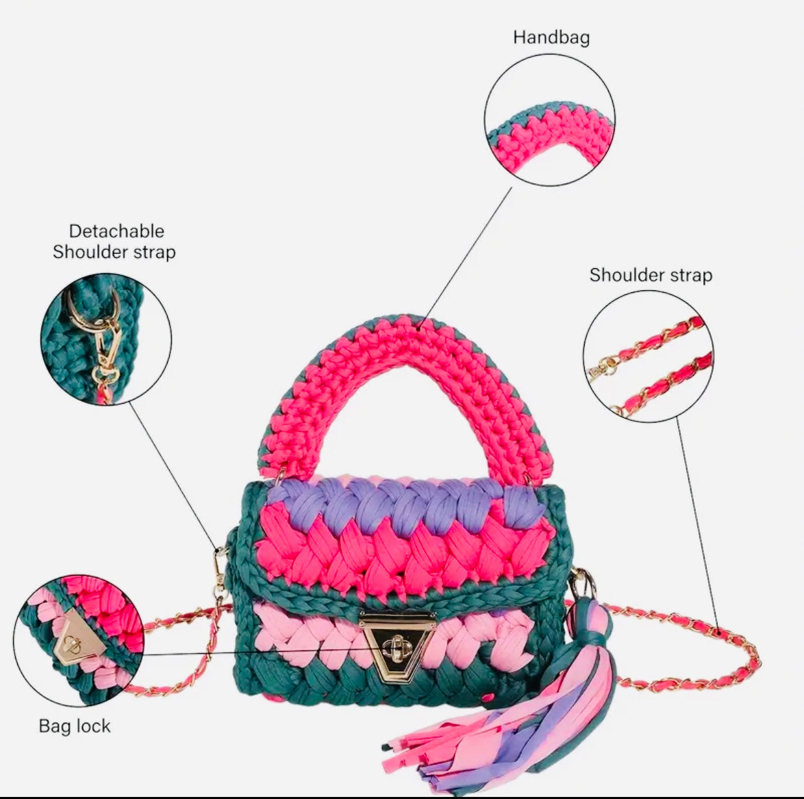 COLORFUL HANDBAG