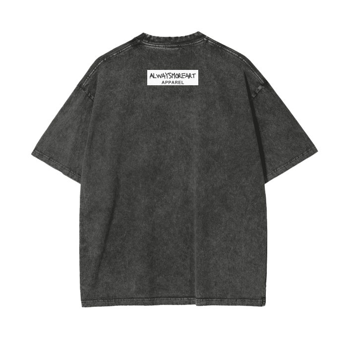 Acid Wash Oversize T-Shirt - 250 GSM